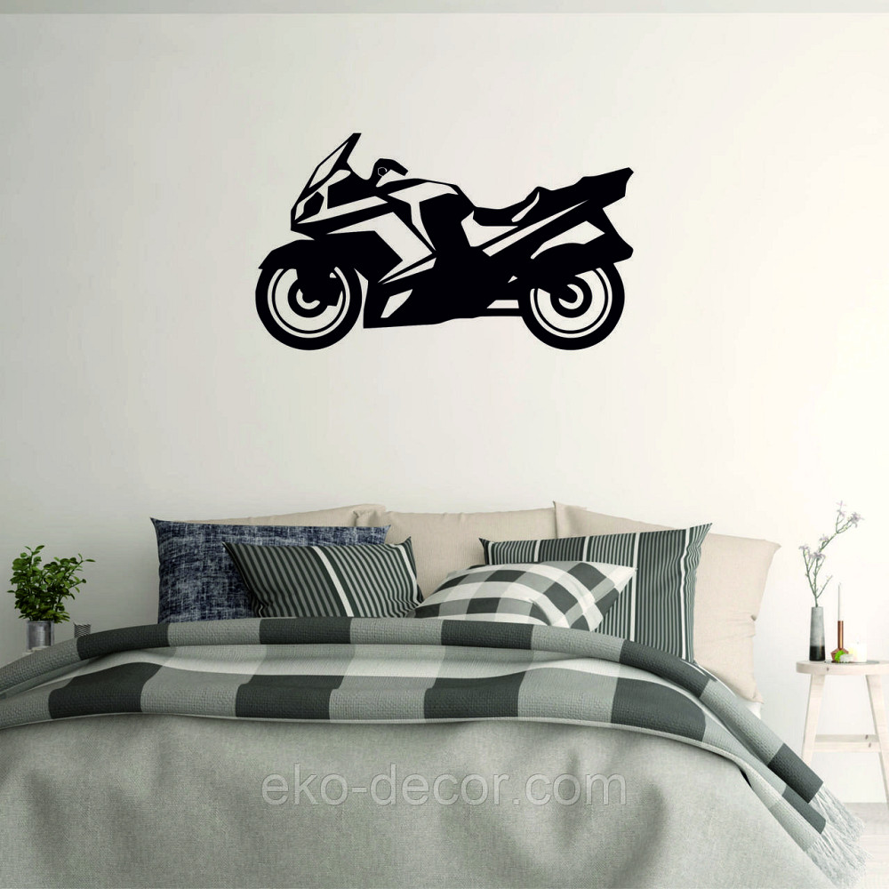 Декоративное настенное Панно «Мотоцыкл» Декор на стену Киев - изображение 2
