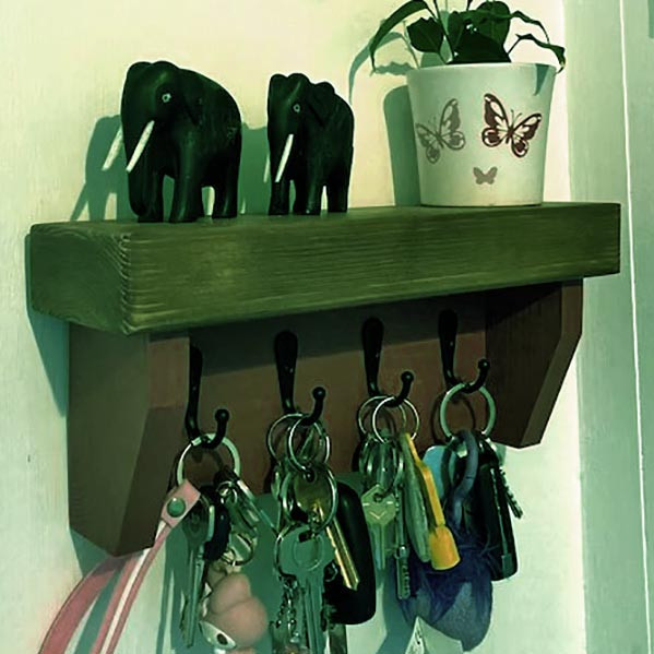 Ключница деревянная 