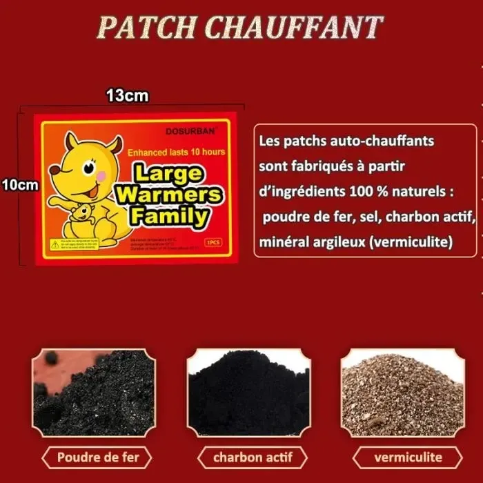 Химические грелки для тела 20 шт, для спины, шеи и плеч, активируются воздухом, согревают до 10 часов 20 Киев - изображение 4