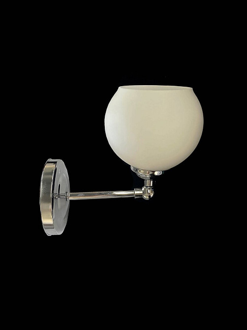 Настінне бра на 1 плафон B-91176B/1 хром Коломия - фото 1