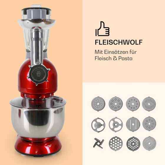 Кухонний комбайн Lucia 3-в-1 2000 ватів Klarstein Німеччина Рівне