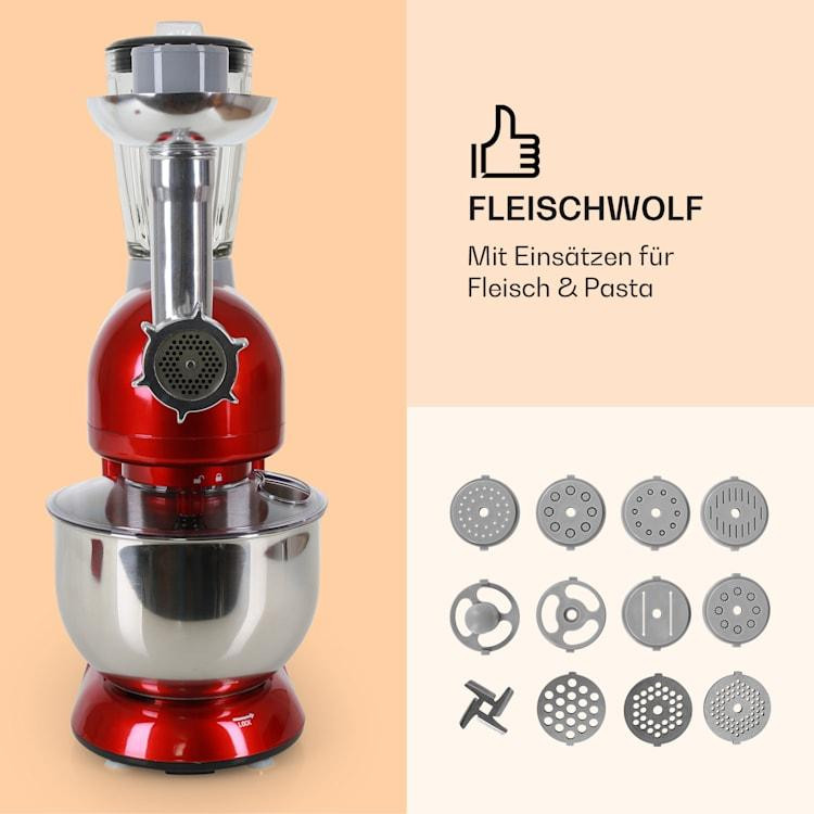 Кухонний комбайн Lucia 3-в-1 2000 ватів Klarstein Німеччина Рівне - фото 3