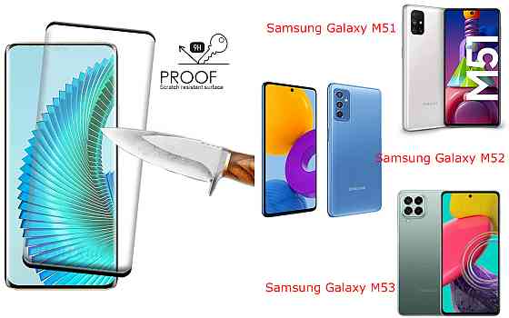 Захисне скло HyperGlass Pro для Samsung Galaxy M51, Galaxy M52, Galaxy M53 – максимальна чутливість та захист Київ