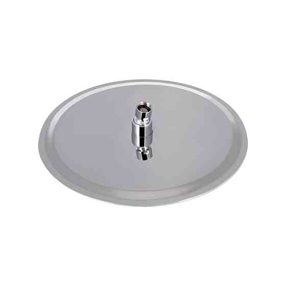 Лійка для верхнього душу Lidz Niagara 130 300 мм округла LDNIA130NKS32451 Chrome Київ