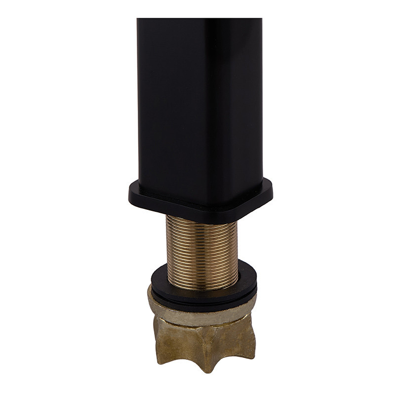 Чорний змішувач для умивальника Zerix LEB1-123 Харків - фото 5