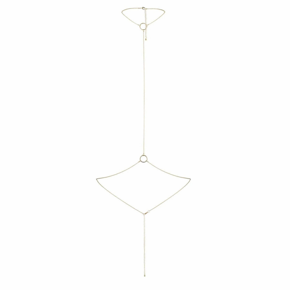 Цепочка на шею и пояс Bijoux Indiscrets Magnifique I Body Chain - sILVER, украшение на тело Sex Aura Киев - изображение 3