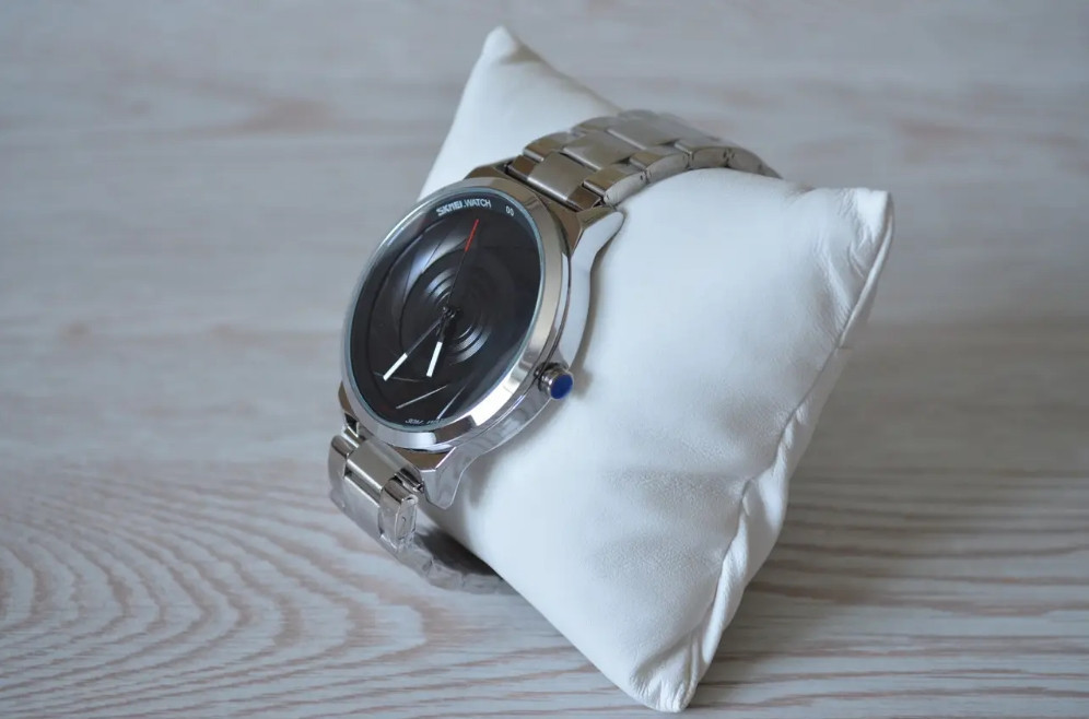 Классические мужские часы Skmei 9210 Серебристый Киев - изображение 7