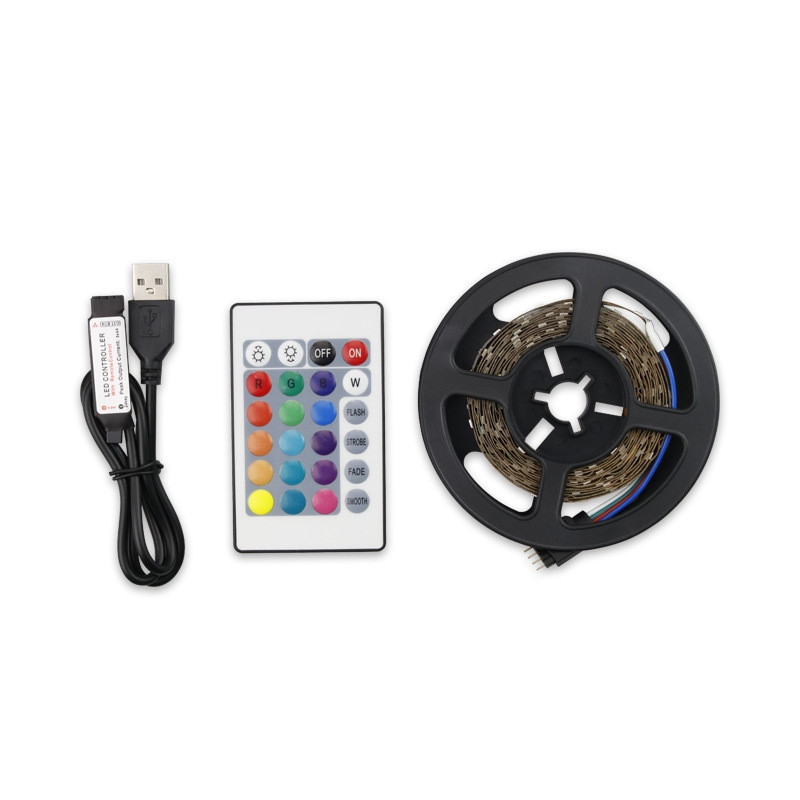 Світлодіодна стрічка RGB 5м 300 LED 3000-6500К USB Puluz TBD0572230006B Київ - фото 3