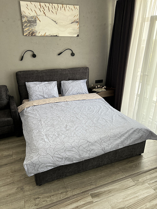 Комплект постільної білизни Ideal Textile бязь з принтом двоспальний євро Чернівці - фото 2