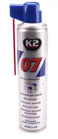 Средство для удаления ржавчины 07 WD-40 (400ml) K2 Ковель