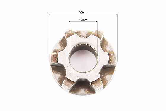 Зірка ланцюга 3/8-6 (D-30mm, d-12mm, H-12mm) Stern Киев