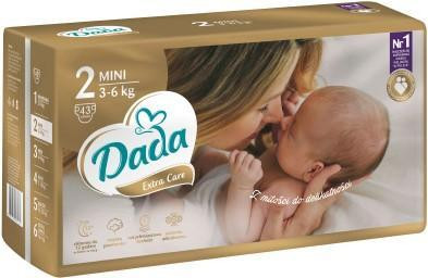 Підгузники Dada Extra Care 2 Mini (3-6 кг), 43 шт Львів - фото 1