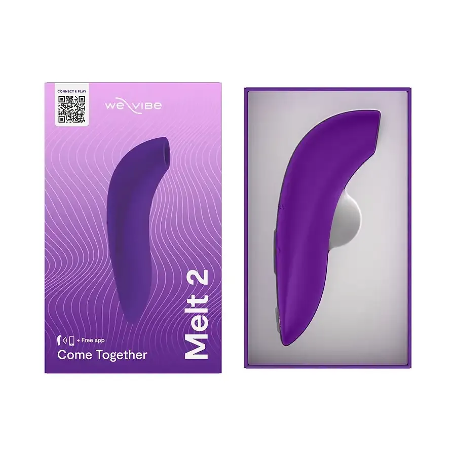 Вакуумный смарт-стимулятор для пар We-Vibe Melt 2 Purple Львов - изображение 9