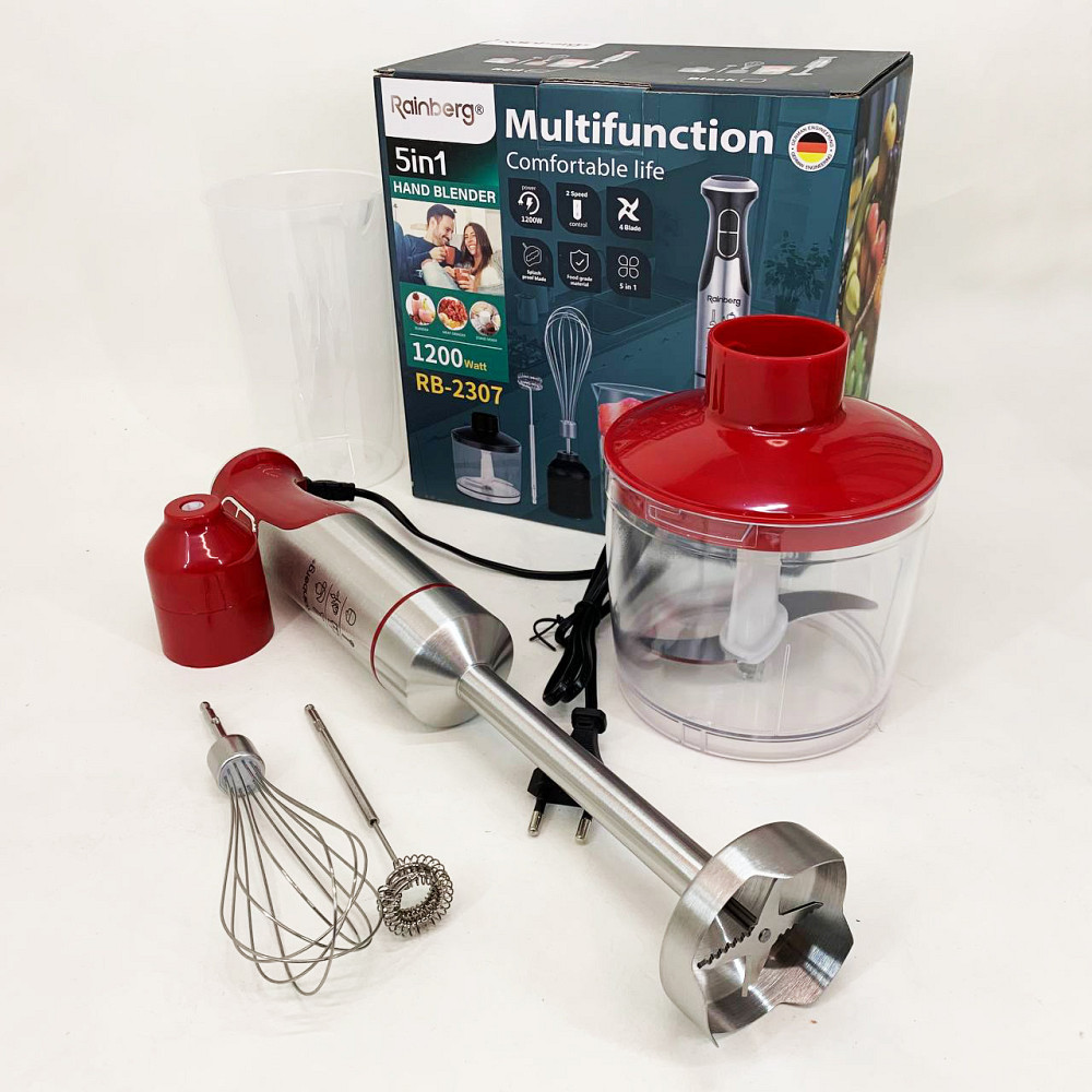 Блендер с стаканом в комплекте, Блендер для измельчения детского пюре для соусов и пюре EW-43 Львов - изображение 3