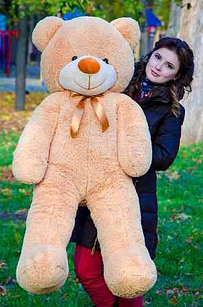 М'яка  іграшка подарунок на 8 березня плюшевий ведмедик Рафаель 140 см Бежевий Тернопіль
