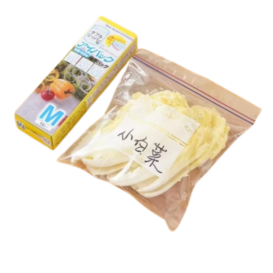 Вакуумний zip пакет для зберігання продуктів розмір M 18 х 22 см, прозорий Кам'янець-Подільський