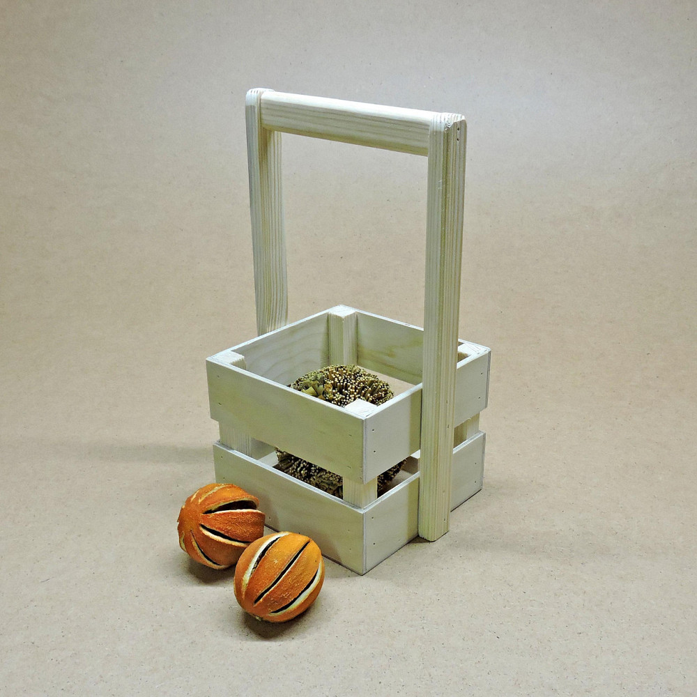 Подарунковий кошик "Шервуд 18х18" бланже Миколаїв - фото 1