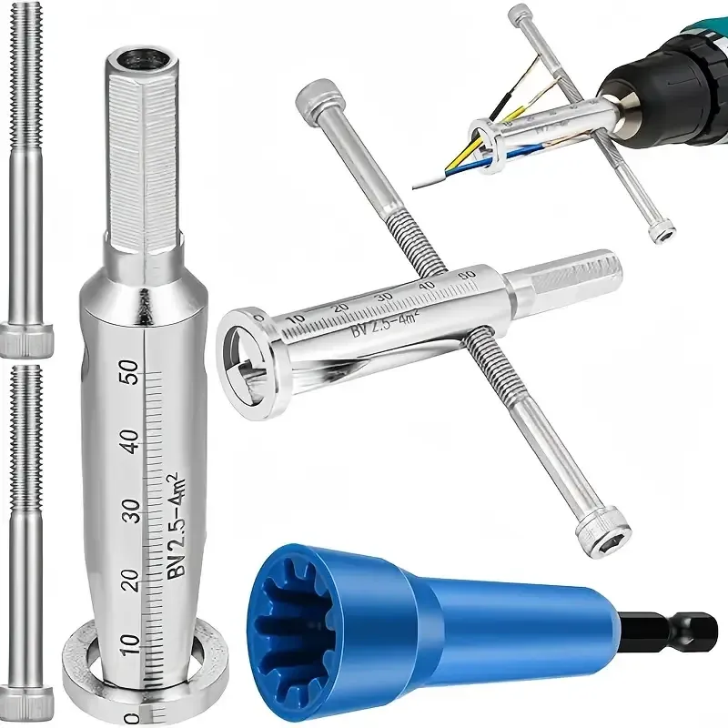 Насадка для шуруповерта для скрутки и зачистки проводов Киев - изображение 1