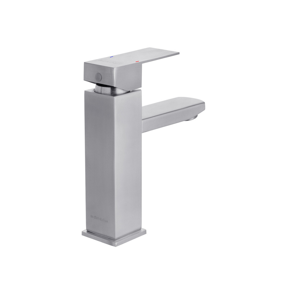 Набор смесителей Kroner Edelstahl Kubus-ESG010 + смеситель Edelstahl Kubus-ESG060 Киев - изображение 4