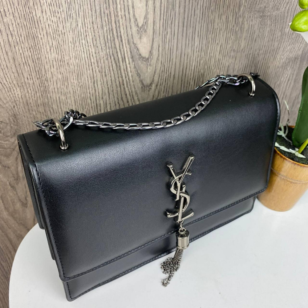 Набір жіноча міні сумочка клатч YSL сумка з ланцюжком + жіночий пояс поясний ремінь ( 21789 ) Харьков - изображение 8