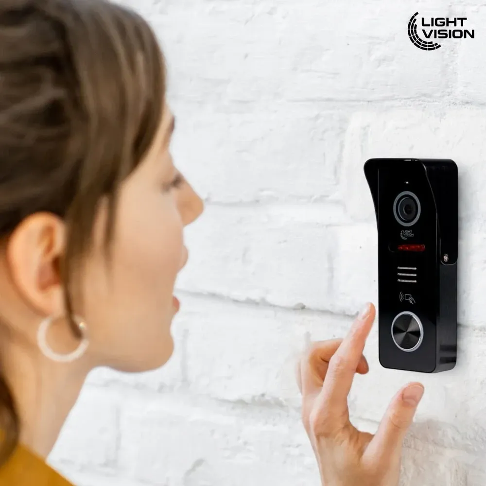 Відеопанель 2Mp Light Vision RIO FHD Black (82-00213) Київ - фото 12