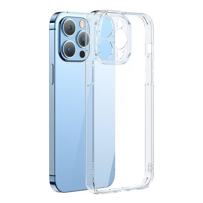 Чохол iPhone 14 Pro Max прозорий термополіуретан Baseus SuperCeramic ARCJ010102 Київ - фото 1