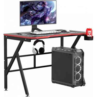 Комп'ютерний стіл GT Racer T-1218 Black (T-1218 (120x60x73) Black) Вінниця