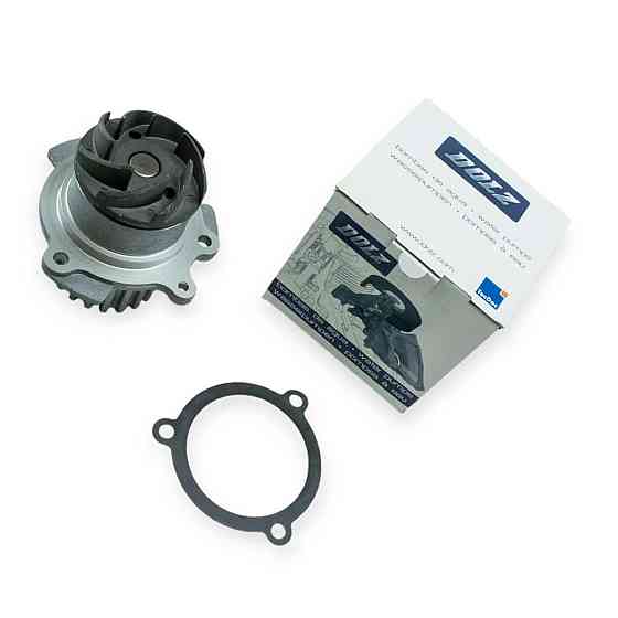 Насос 2108, 2109, 21099, 2110-2115 (8 кл) чугунная крыльчатка (трапецевидный зуб) (помпа) водяной Мукачево