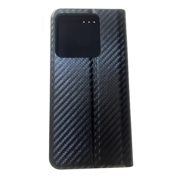 Чохол книжка Xiaomi Poco M7 Pro 5G Карбон (чорний) Одеса - фото 2