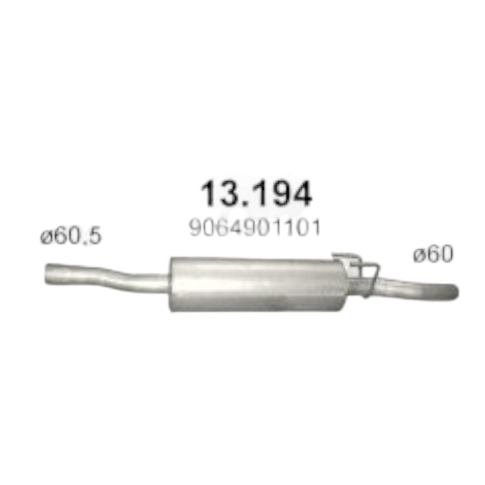 Резонатор Бенз Спрінтер - 2.2D Мерседес Мукачево - фото 1