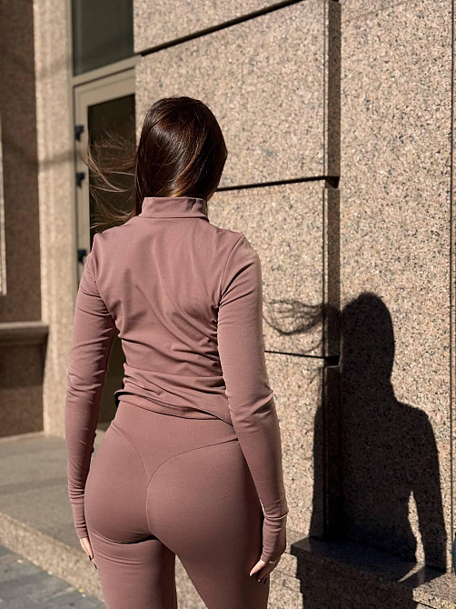 Женский стильный и теплый термо костюм Мокко, 46/48 Одесса - изображение 7