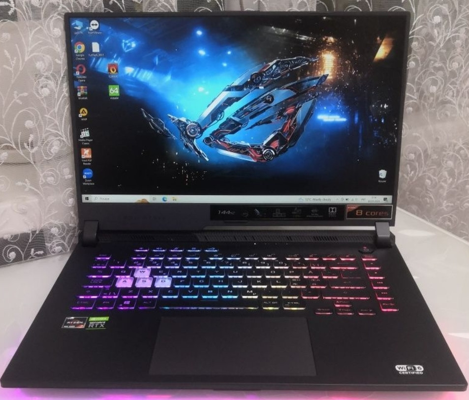Ноутбук: ASUS ROG Strix 144Hz./ Ryzen 7 4800H / RTX3050 / RAM16GB / SSD. Идеал! Киев - изображение 1