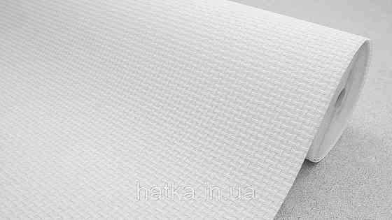 Обои под покраску виниловые на флизелине  Sintra Paint by 1.06x25 м под рогожку структурные белые 677902 Киев