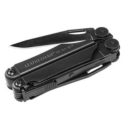 Мультитул Leatherman WAVE PLUS BLACK, синтетический чехол, карт. коробка (832526) Винница - изображение 2