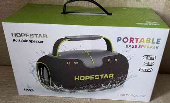 Портативная колонка Bluetooth HOPESTAR Party Box 150 RGB 40W Черная. Харьков