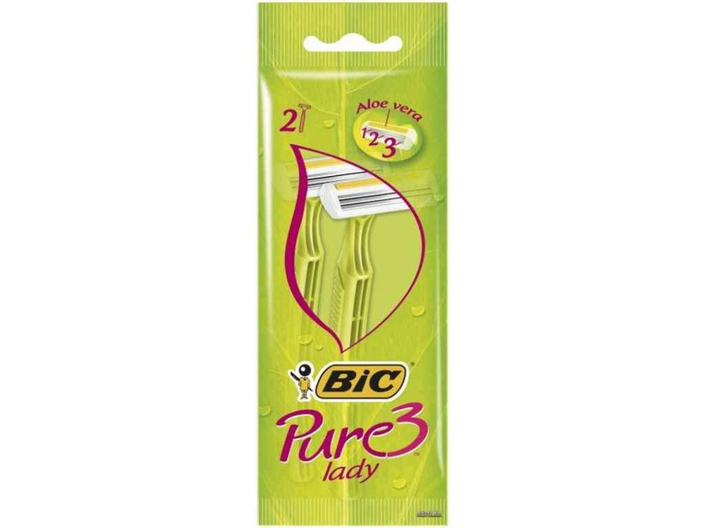 Бритва одноразова 2шт Pure3 Lady ТМ BIC   Solmir Киев - изображение 1