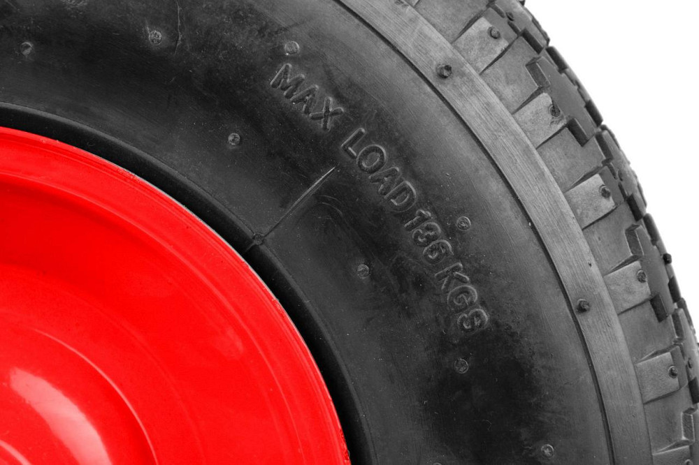 Колесо тачки пневматичне 4.00-6 2PR (320x90мм/136кг) Киев - изображение 10