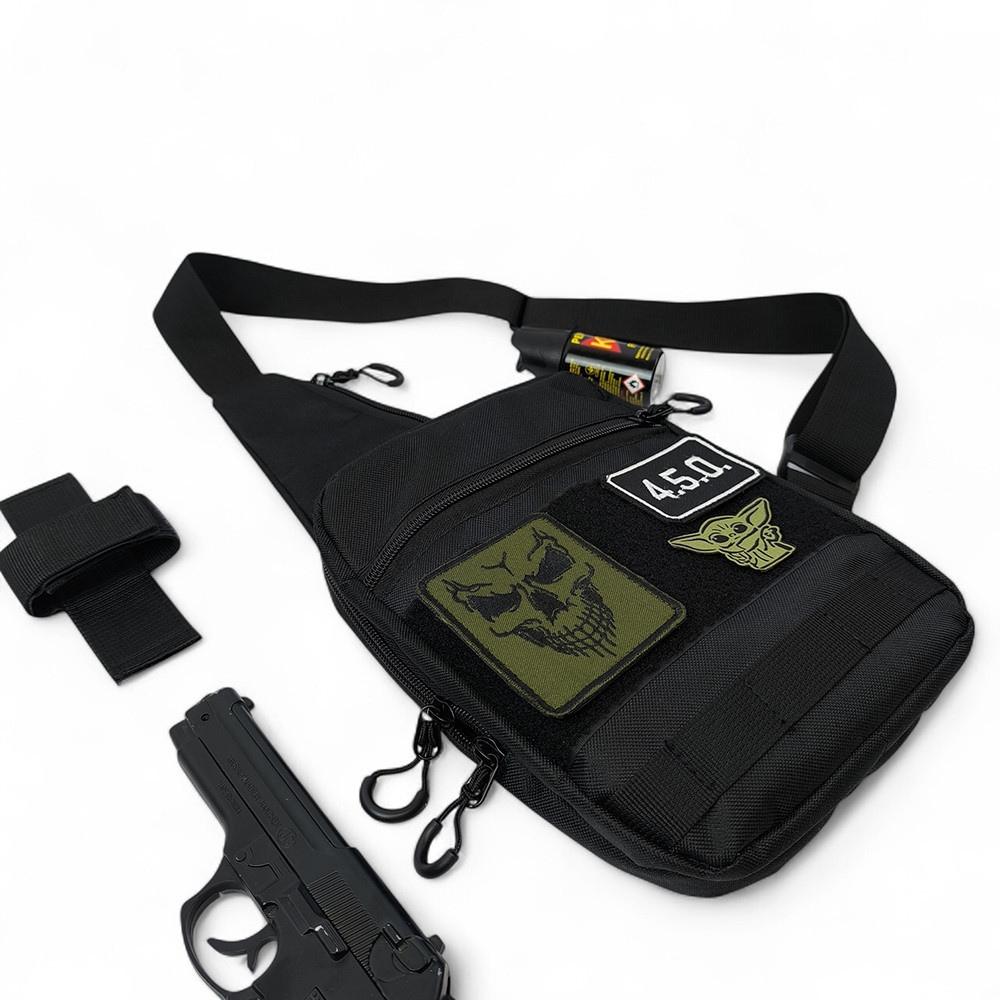 Мужская сумка барсетка для мужчины, Современный мессенджер, Сумка для скрытого ношения пистолета ZU-14 Киев - изображение 1