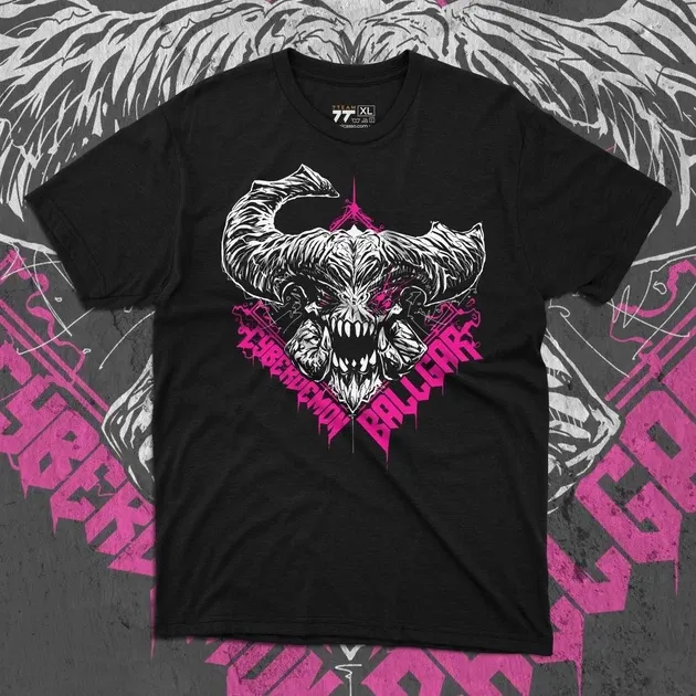 Футболка для підлітка хлопчика з принтом Doom Cyber Demon Ballgar Розмір 160 Anime10695 Дніпро - фото 1