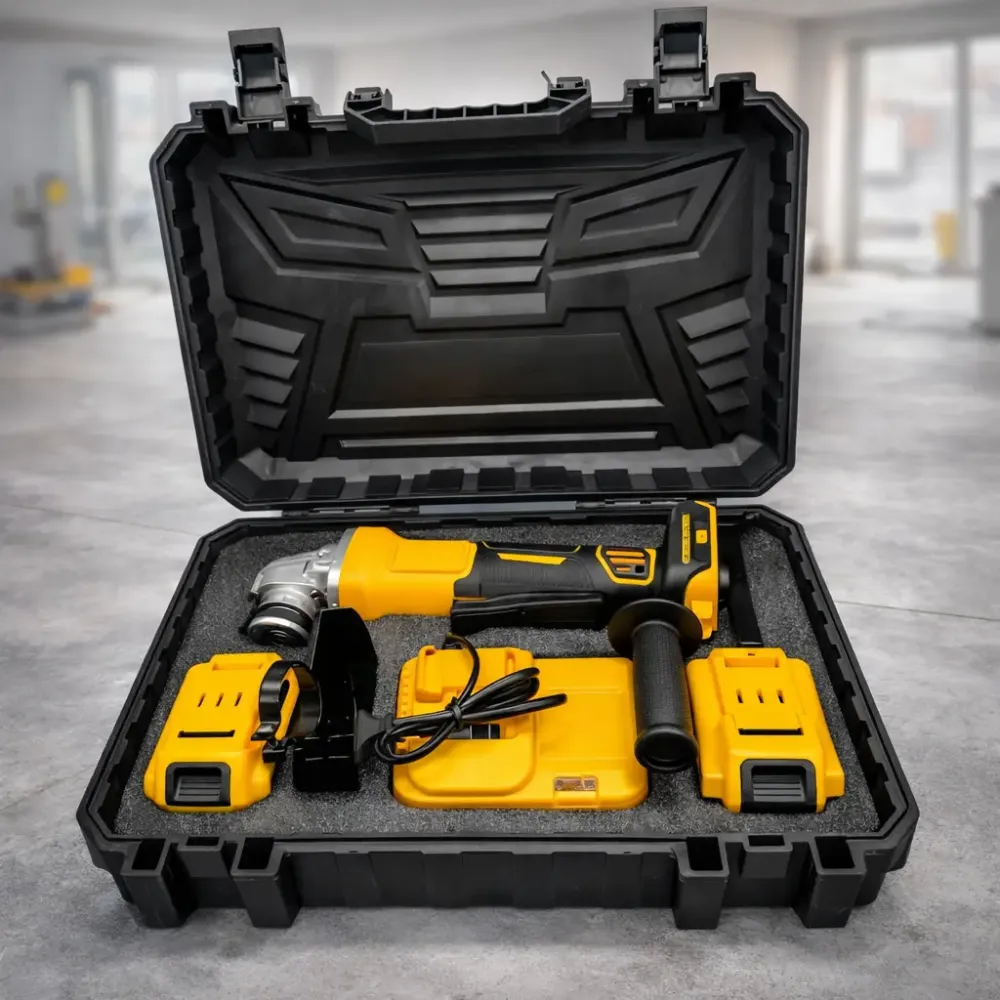 Аккумуляторная болгарка + 2 аккумулятора 24В, 125мм в кейсе / Мини болгарка / Угловая болгарка / УШМ Коломыя - изображение 7