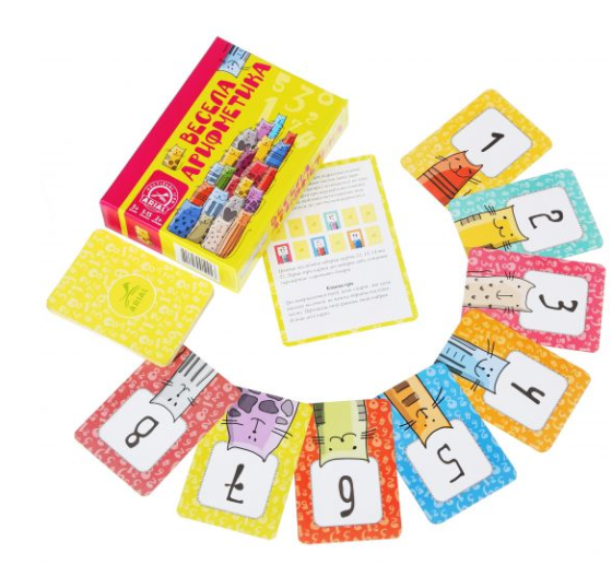 Настольная игра Весела арифметика Arial 910923 для компании Винница