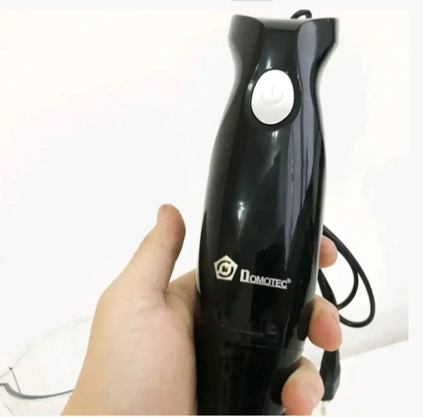 Занурювальний блендер DOMOTEC MS-5105, 400Вт, пластик, склянка 600 мл для подрібнення та приготування страв. Одеса - фото 10