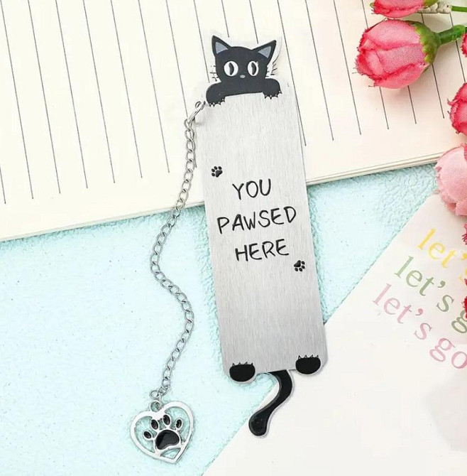 Металлическая закладка – креативный подарок для книголюбов. Закладка для книг 