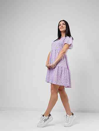 Короткое летнее платье 