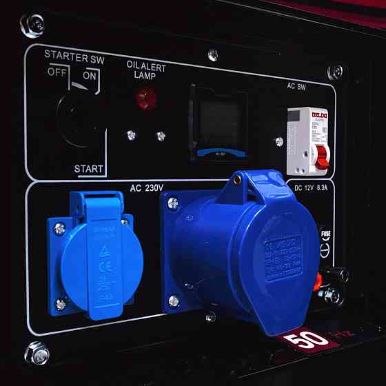 Дизельний генератор BISON BS7500DCE максимальна потужність 5.5 кВт Киев