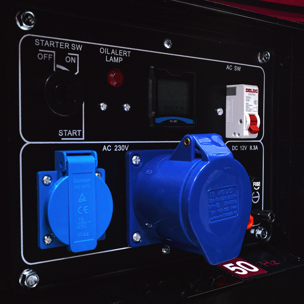 Дизельний генератор BISON BS7500DCE максимальна потужність 5.5 кВт Київ - фото 6