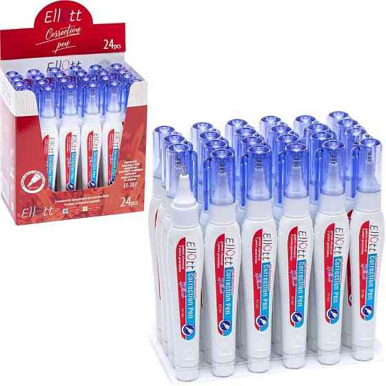 Коректор-ручка з металевим наконечником "Ellott" LT707-24, 8 мл Вінниця