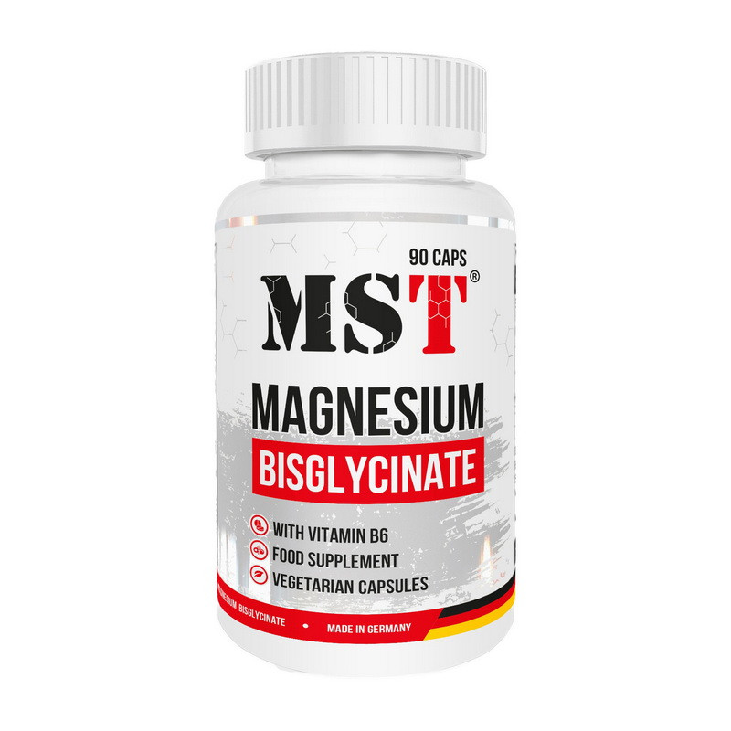 Magnesium Bisglycinate With Vitamin B6 (90 caps) Луцк - изображение 1