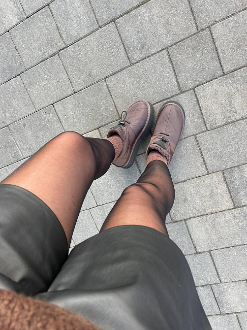 ITTS Угги жіночі ITTS шоколадні плащівка з натуральним мехом висота подошви 4/5 см розмір 38 41 Коломия - фото 4