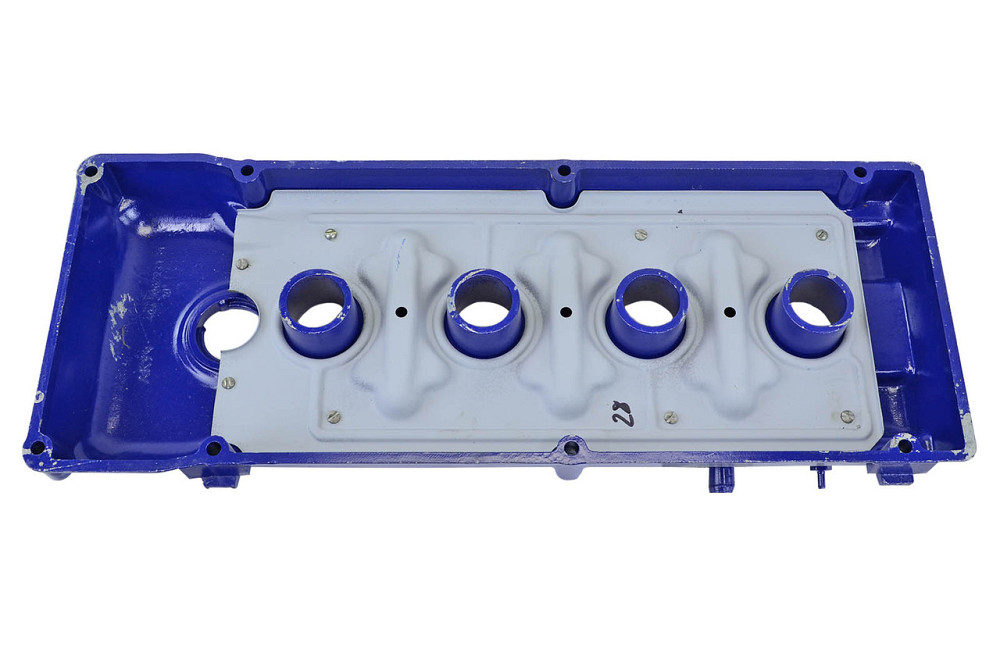 Крышка ГАЗ 2217, 2705, 2752, 31105, 3221, 3302 (ЗМЗ 405, 406, 409 дв) карбюратор (алюминий 2 ой сорт) клапанная Мукачево - изображение 1